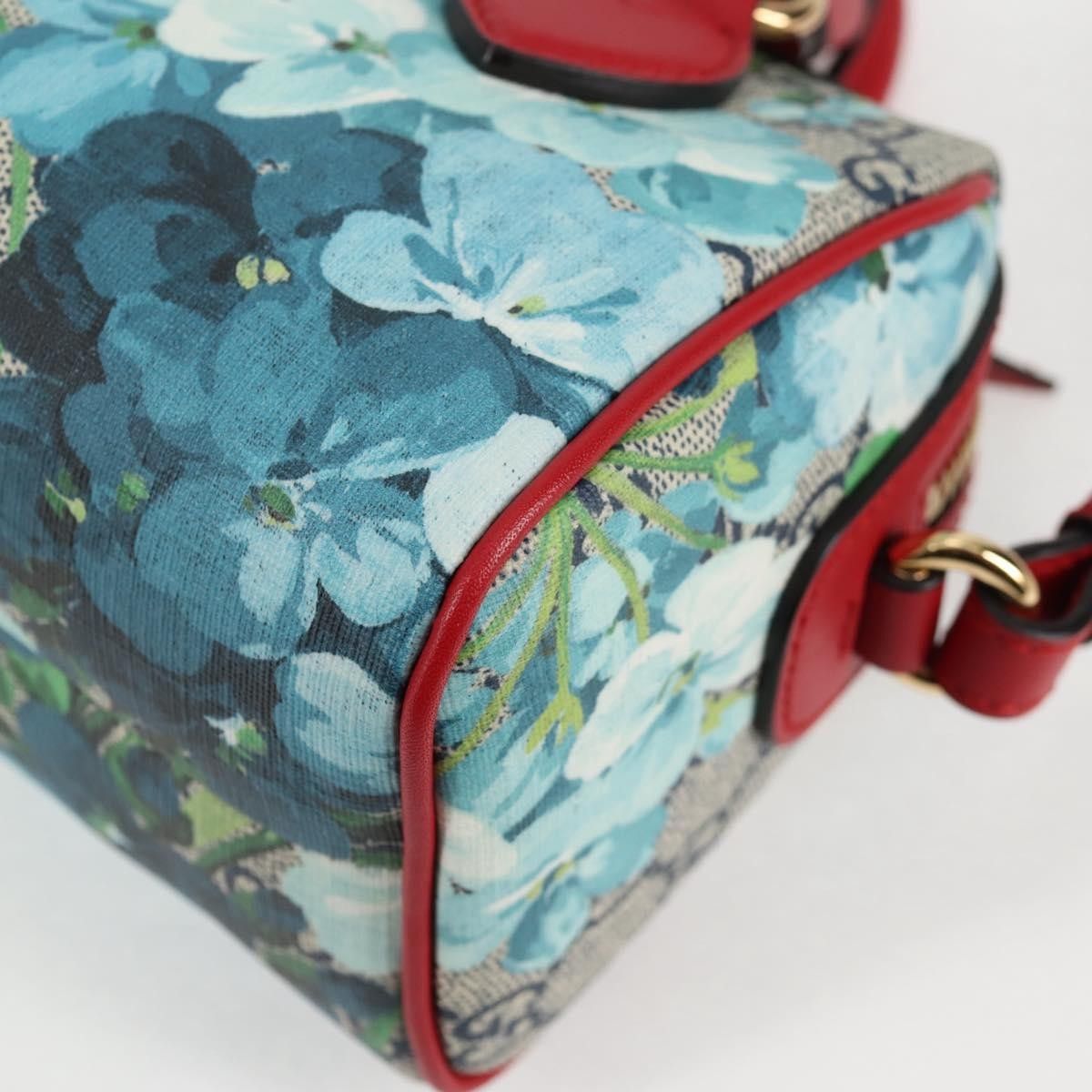 Gucci Gucci Convertible Boston Bag Blooms Print GG Coated Canvas Size ONE SIZE - 12 Thumbnail