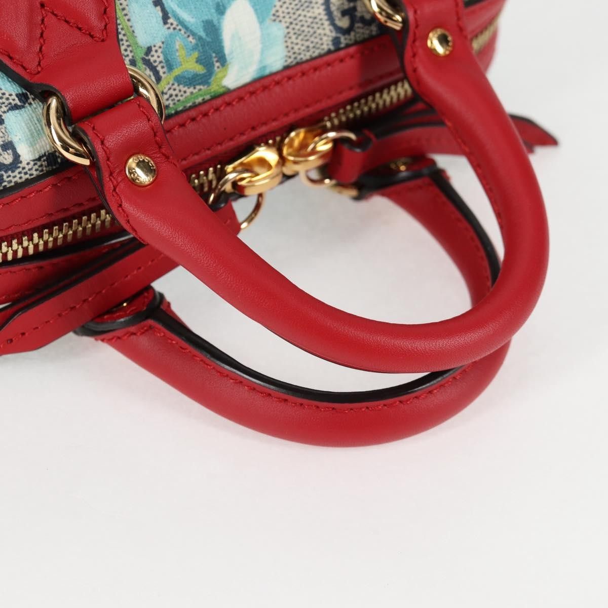 Gucci Gucci Convertible Boston Bag Blooms Print GG Coated Canvas Size ONE SIZE - 8 Thumbnail