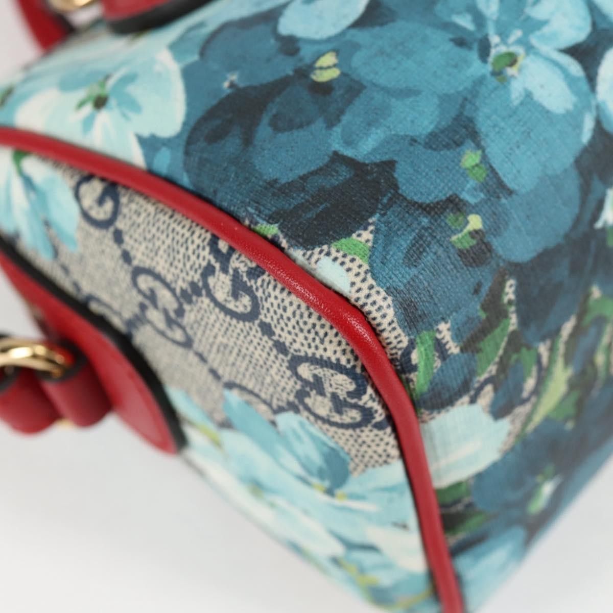 Gucci Gucci Convertible Boston Bag Blooms Print GG Coated Canvas Size ONE SIZE - 9 Thumbnail