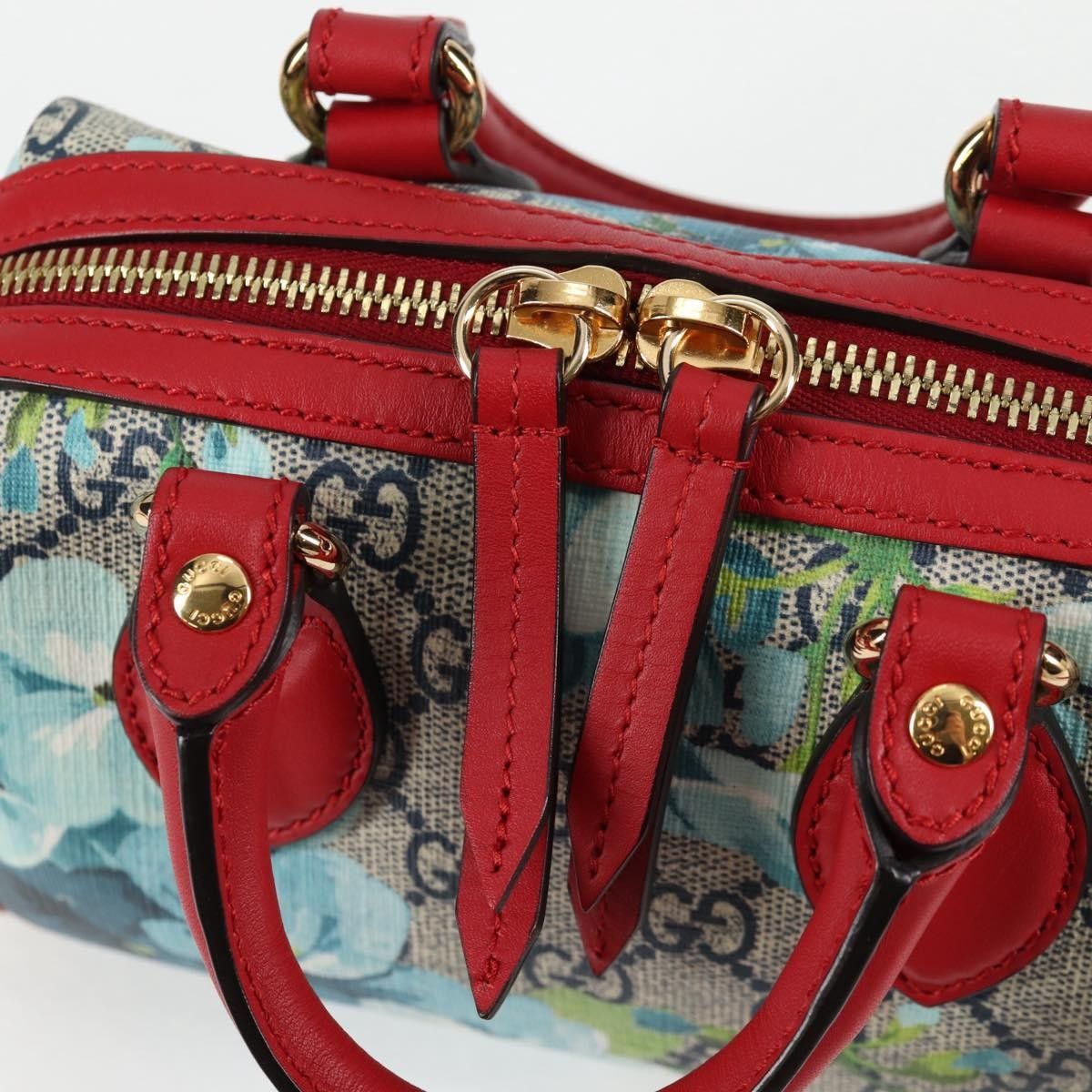 Gucci Gucci Convertible Boston Bag Blooms Print GG Coated Canvas Size ONE SIZE - 16 Thumbnail