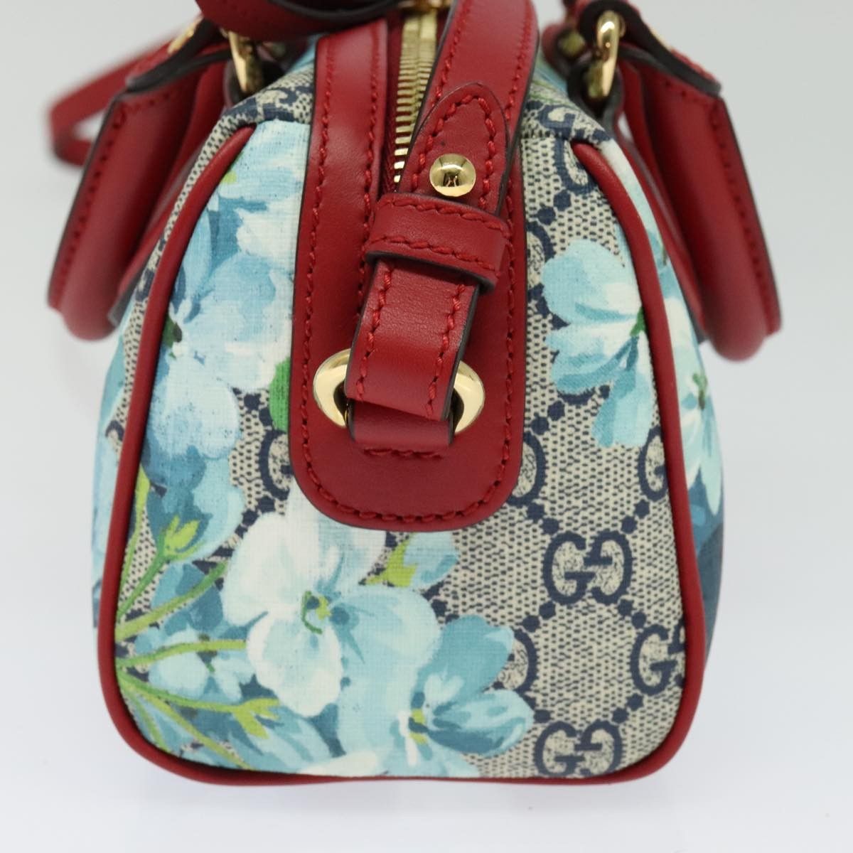 Gucci Gucci Convertible Boston Bag Blooms Print GG Coated Canvas Size ONE SIZE - 4 Thumbnail