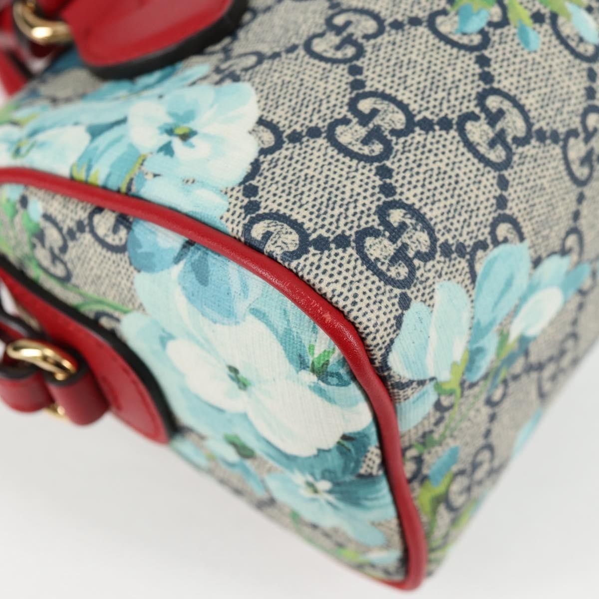 Gucci Gucci Convertible Boston Bag Blooms Print GG Coated Canvas Size ONE SIZE - 11 Thumbnail