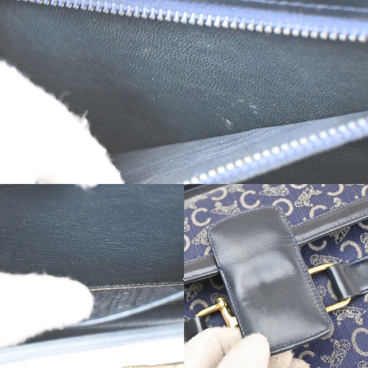 Celine Celine Horse Carriage Canvas and Leather Size ONE SIZE - 11 Thumbnail