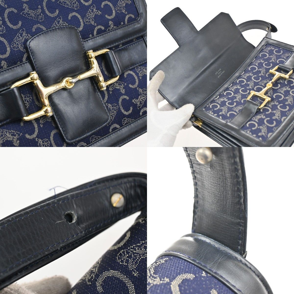 Celine Celine Horse Carriage Canvas and Leather Size ONE SIZE - 9 Thumbnail