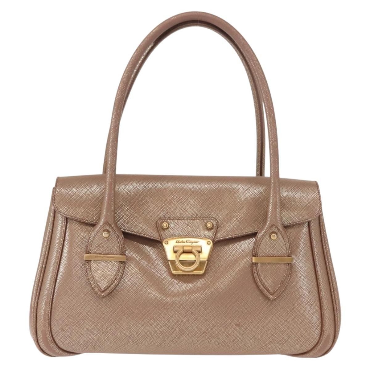 Salvatore Ferragamo Salvatore Ferragamo Flap Satchel Saffiano Leather Size ONE SIZE - 19 Thumbnail