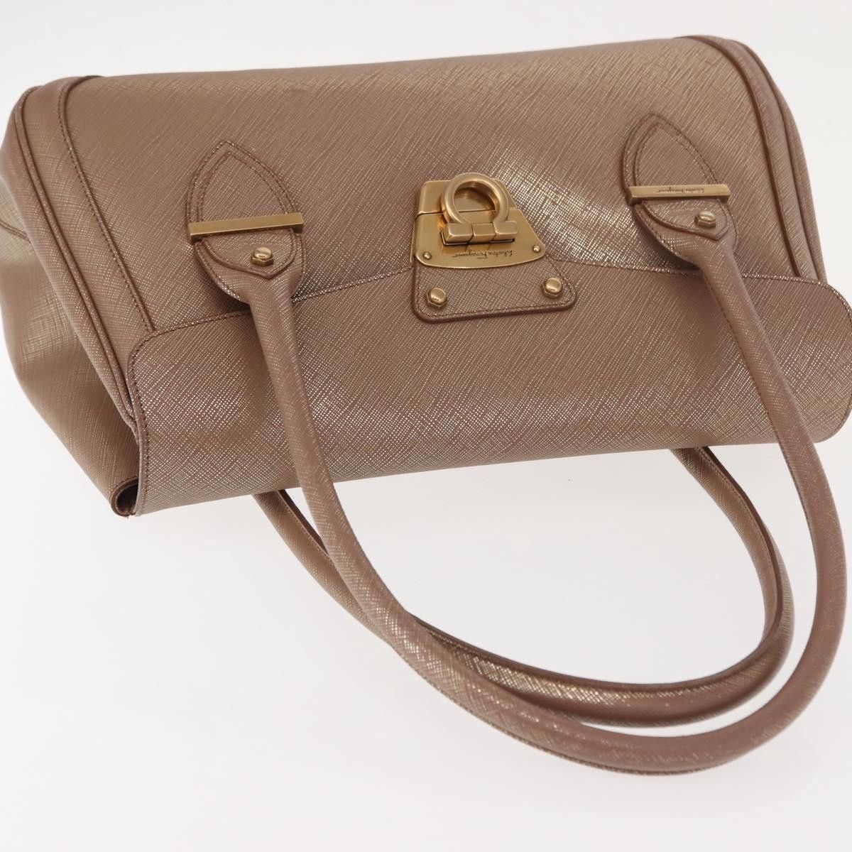 Salvatore Ferragamo Salvatore Ferragamo Flap Satchel Saffiano Leather Size ONE SIZE - 16 Thumbnail