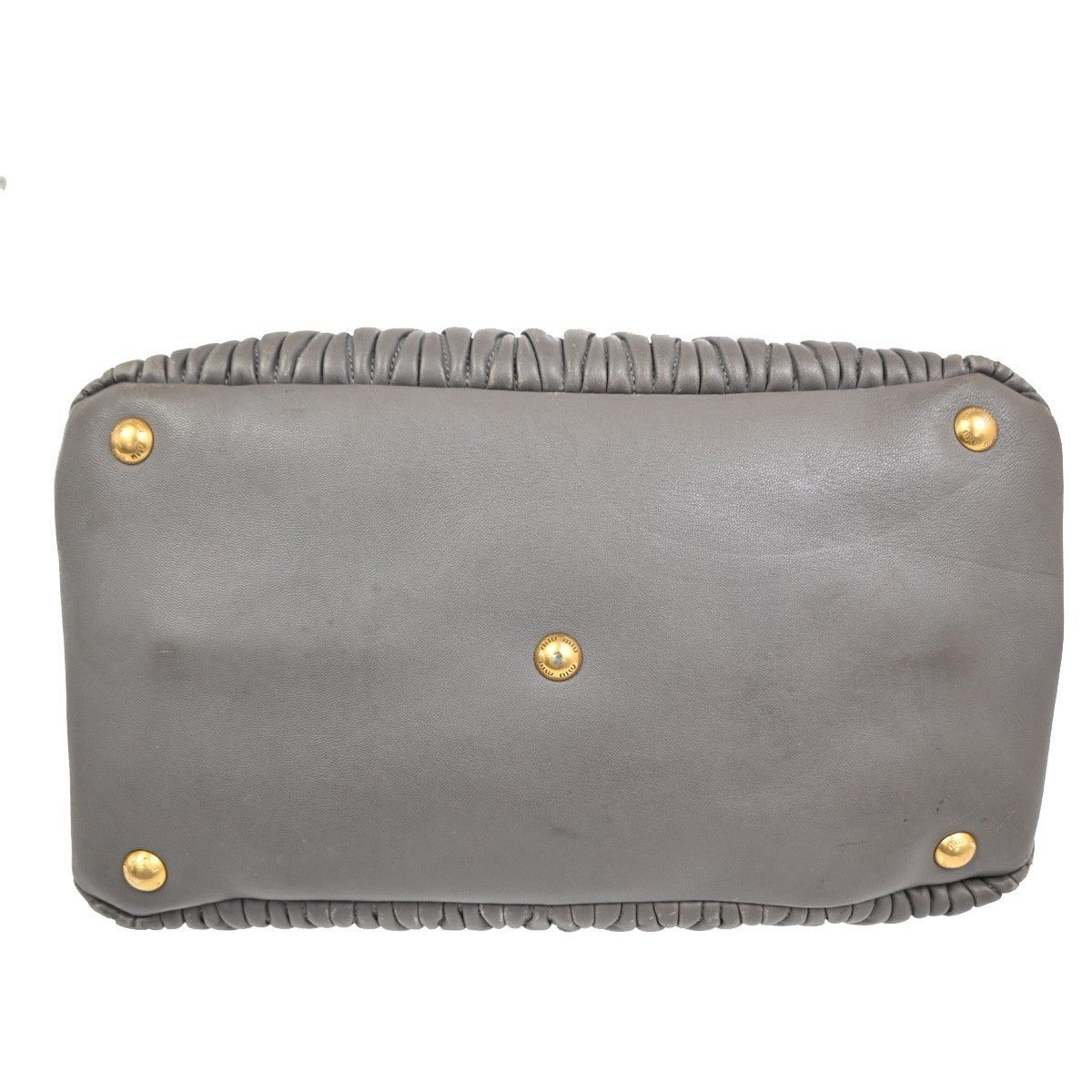 Miu Miu Miu Miu Madras Bowler Matelasse Leather Size ONE SIZE - 15 Thumbnail