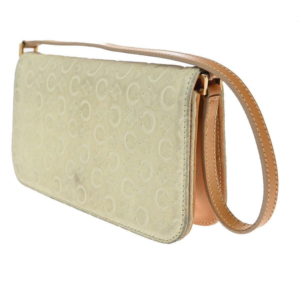 Celine Celine C Macadam Shoulder bag Suede Size ONE SIZE - 3 Thumbnail