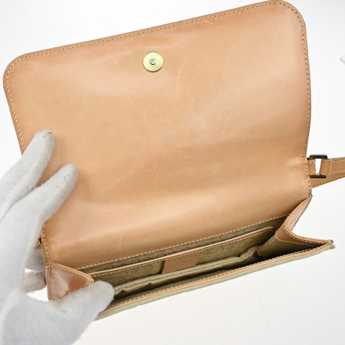 Celine Celine C Macadam Shoulder bag Suede Size ONE SIZE - 12 Thumbnail