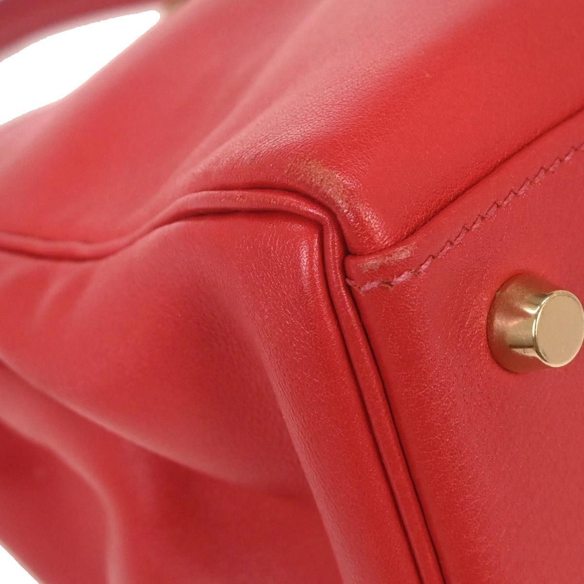 Hermes Hermes Kelly Handbag Red Gulliver with Gold Hardware Size ONE SIZE - 6 Thumbnail