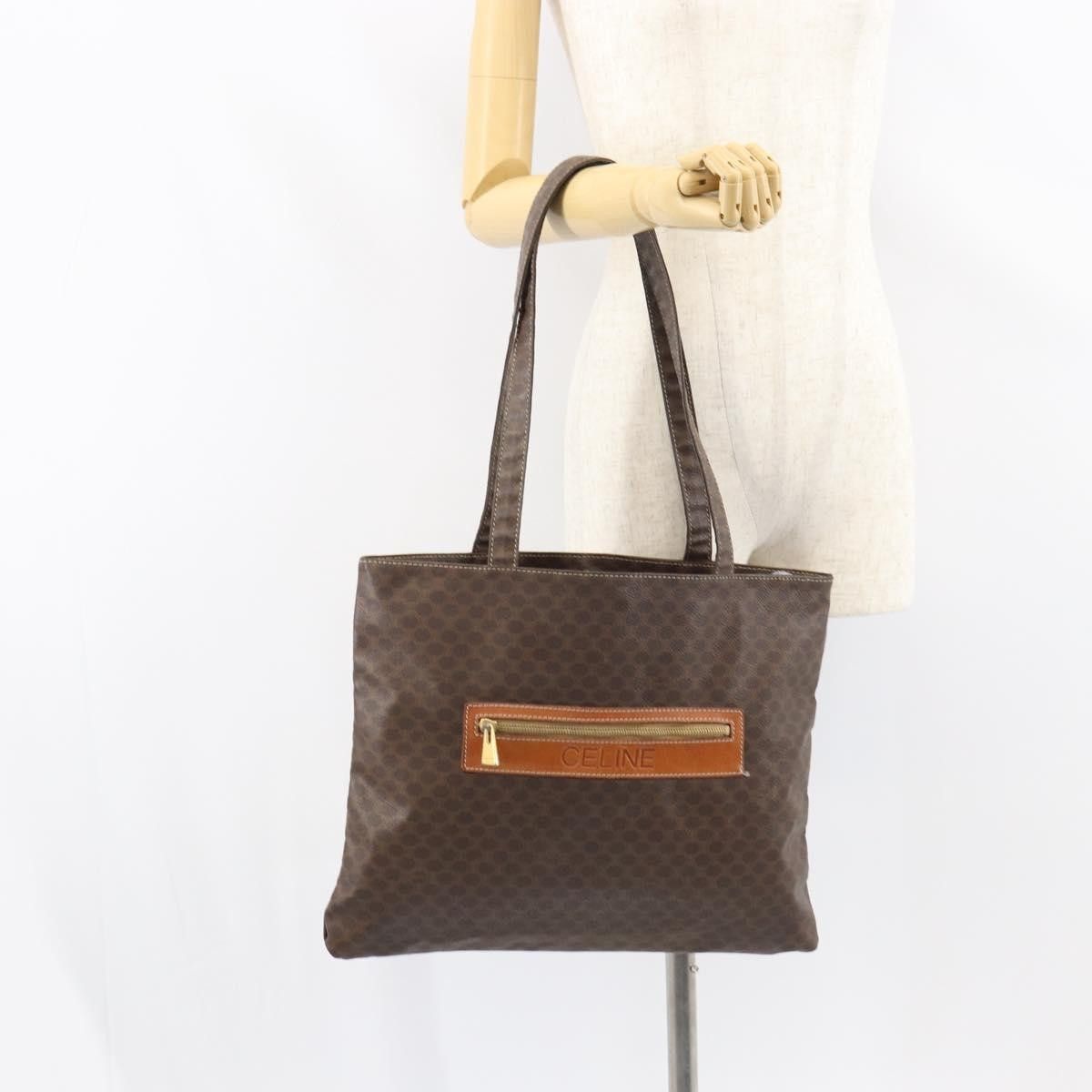 Celine Celine Vintage Macadam Tote bag Canvas Size ONE SIZE - 13 Thumbnail