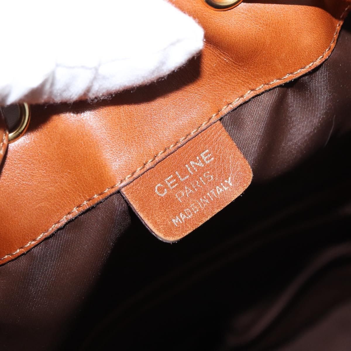 Celine Celine Vintage Macadam Shoulder Bag Leather Size ONE SIZE - 6 Thumbnail