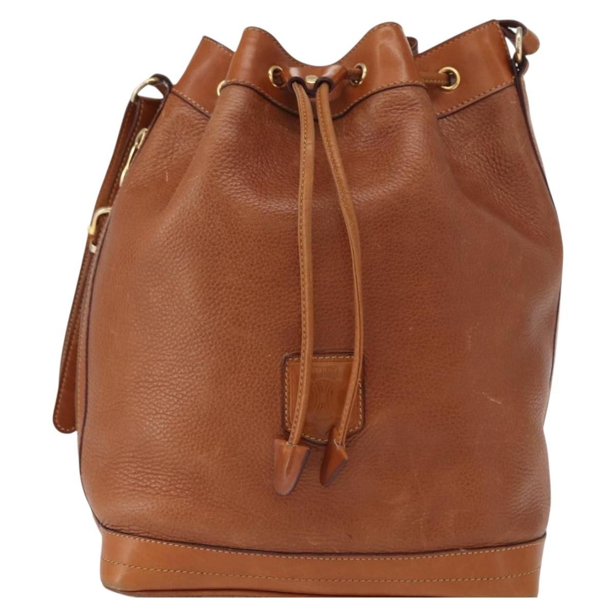 Celine Celine Vintage Macadam Shoulder Bag Leather Size ONE SIZE - 17 Thumbnail