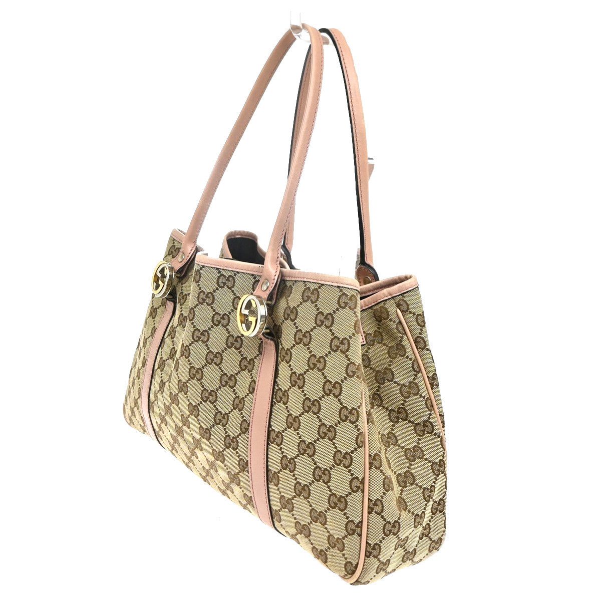 Gucci Gucci Twins Tote GG Canvas with Leather Size ONE SIZE - 3 Thumbnail
