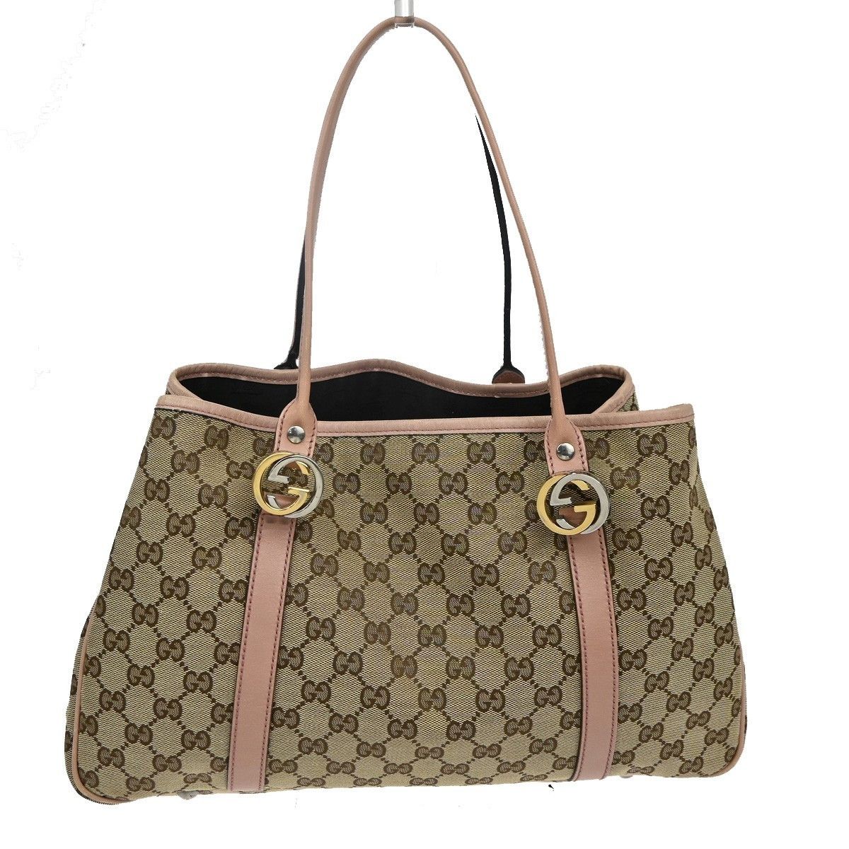 Gucci Gucci Twins Tote GG Canvas with Leather Size ONE SIZE - 2 Thumbnail