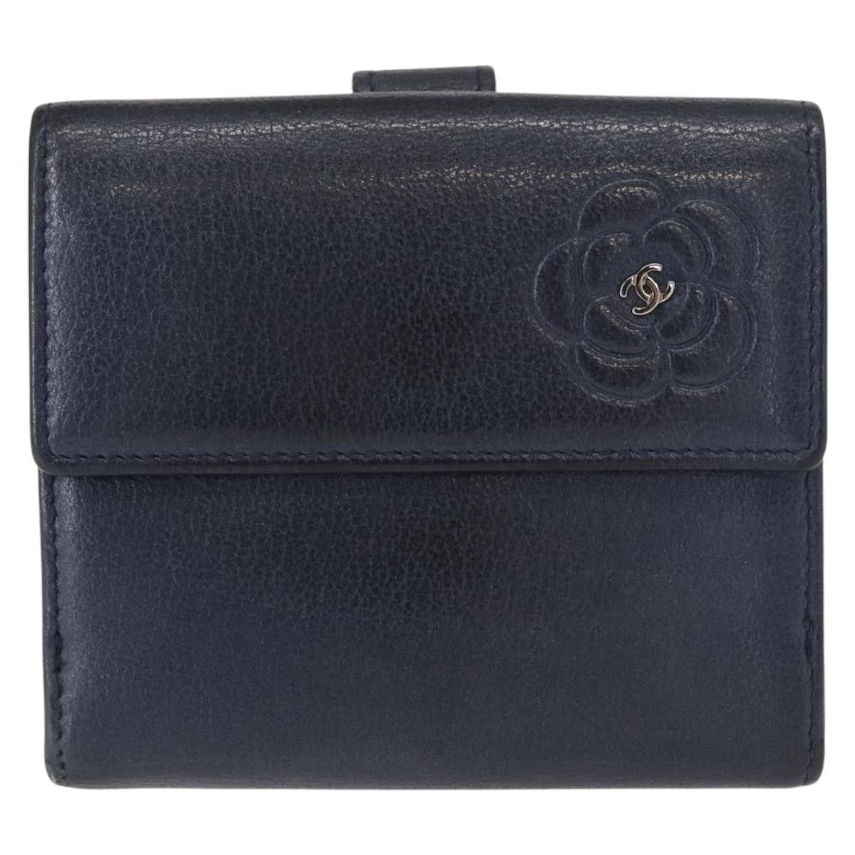 Chanel Chanel Camellia Flap Wallet Leather Size ONE SIZE - 16 Thumbnail
