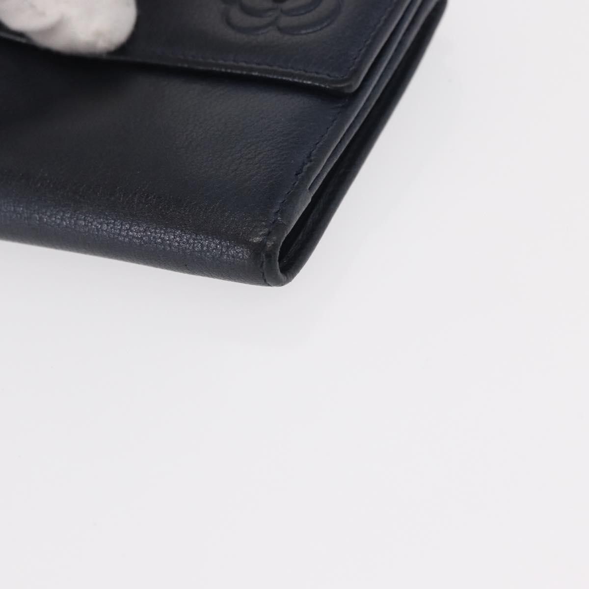Chanel Chanel Camellia Flap Wallet Leather Size ONE SIZE - 9 Thumbnail