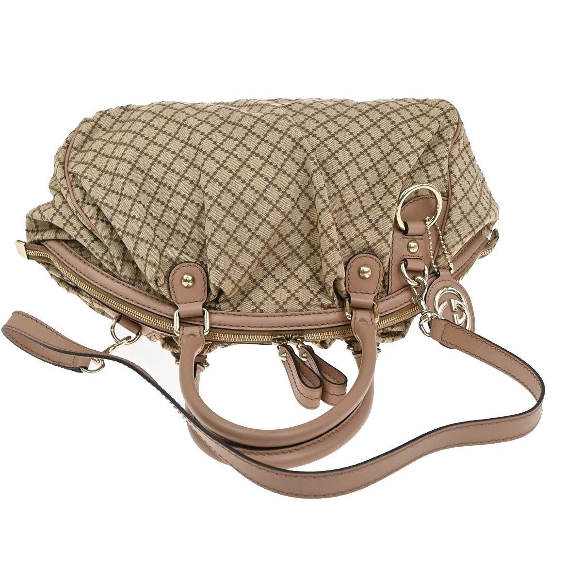 Gucci Gucci Sukey Boston Bag Canvas Size ONE SIZE - 8 Thumbnail