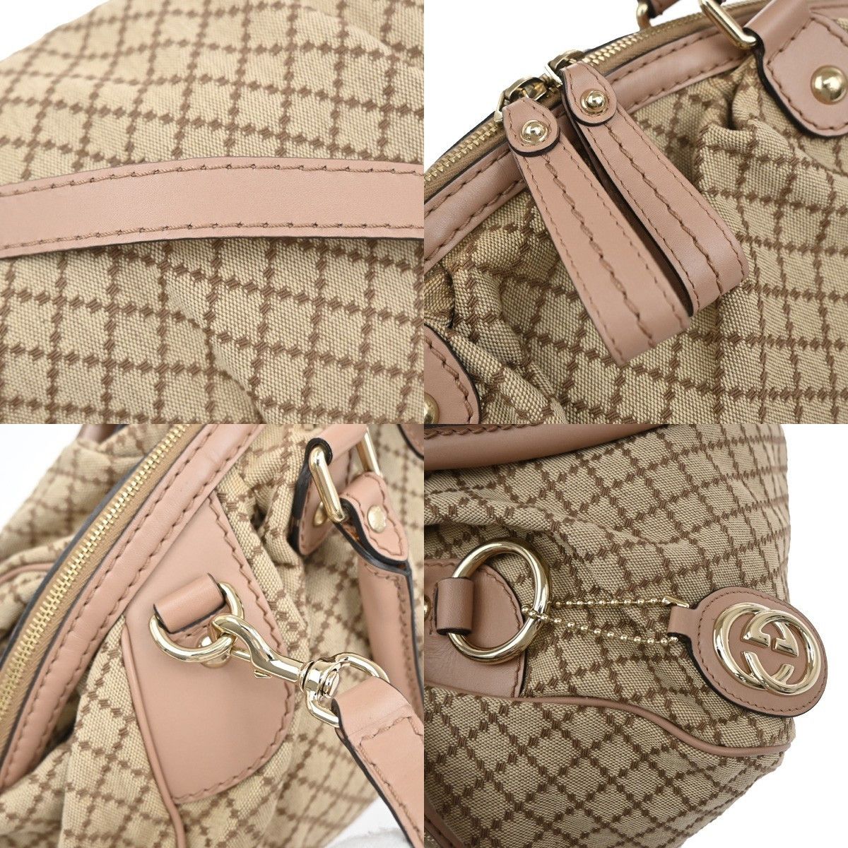 Gucci Gucci Sukey Boston Bag Canvas Size ONE SIZE - 10 Thumbnail