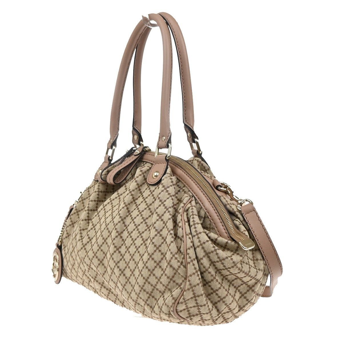 Gucci Gucci Sukey Boston Bag Canvas Size ONE SIZE - 3 Thumbnail
