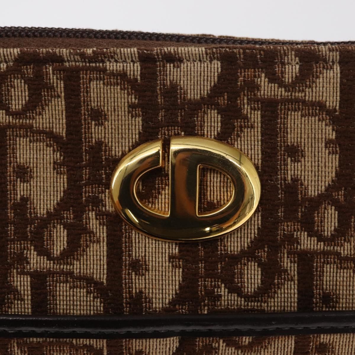 Dior Christian Dior Vintage Trotter Shoulder Bag Canvas Size ONE SIZE - 12 Thumbnail