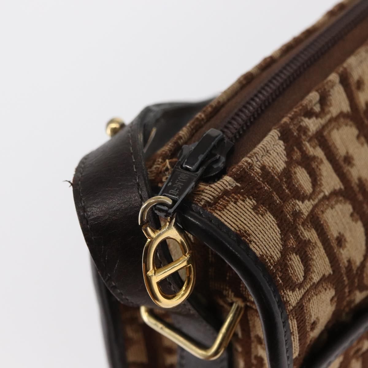 Dior Christian Dior Vintage Trotter Shoulder Bag Canvas Size ONE SIZE - 17 Thumbnail