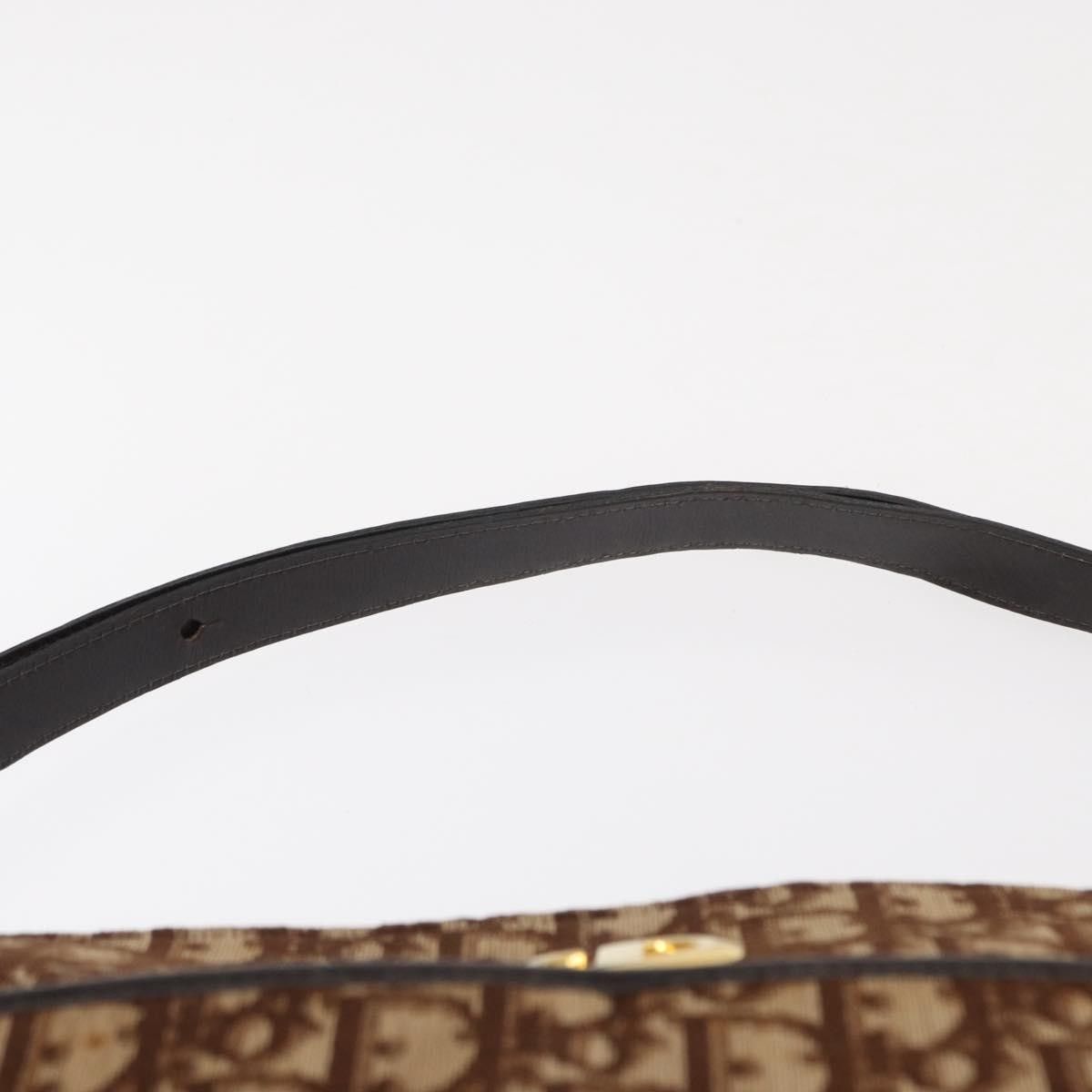 Dior Christian Dior Vintage Trotter Shoulder Bag Canvas Size ONE SIZE - 16 Thumbnail
