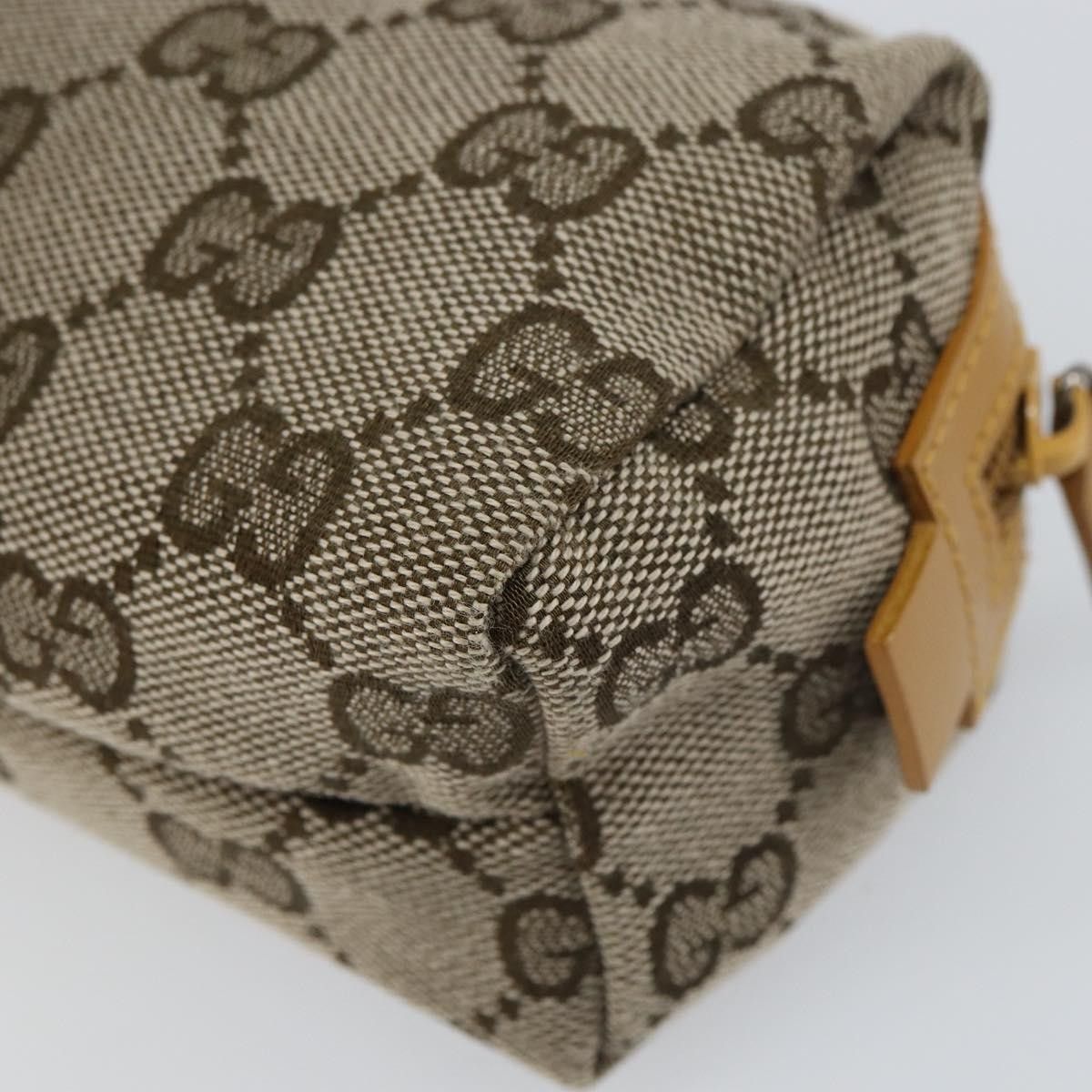 Gucci Gucci Vintage Toiletry Pouch GG Canvas Size ONE SIZE - 10 Thumbnail