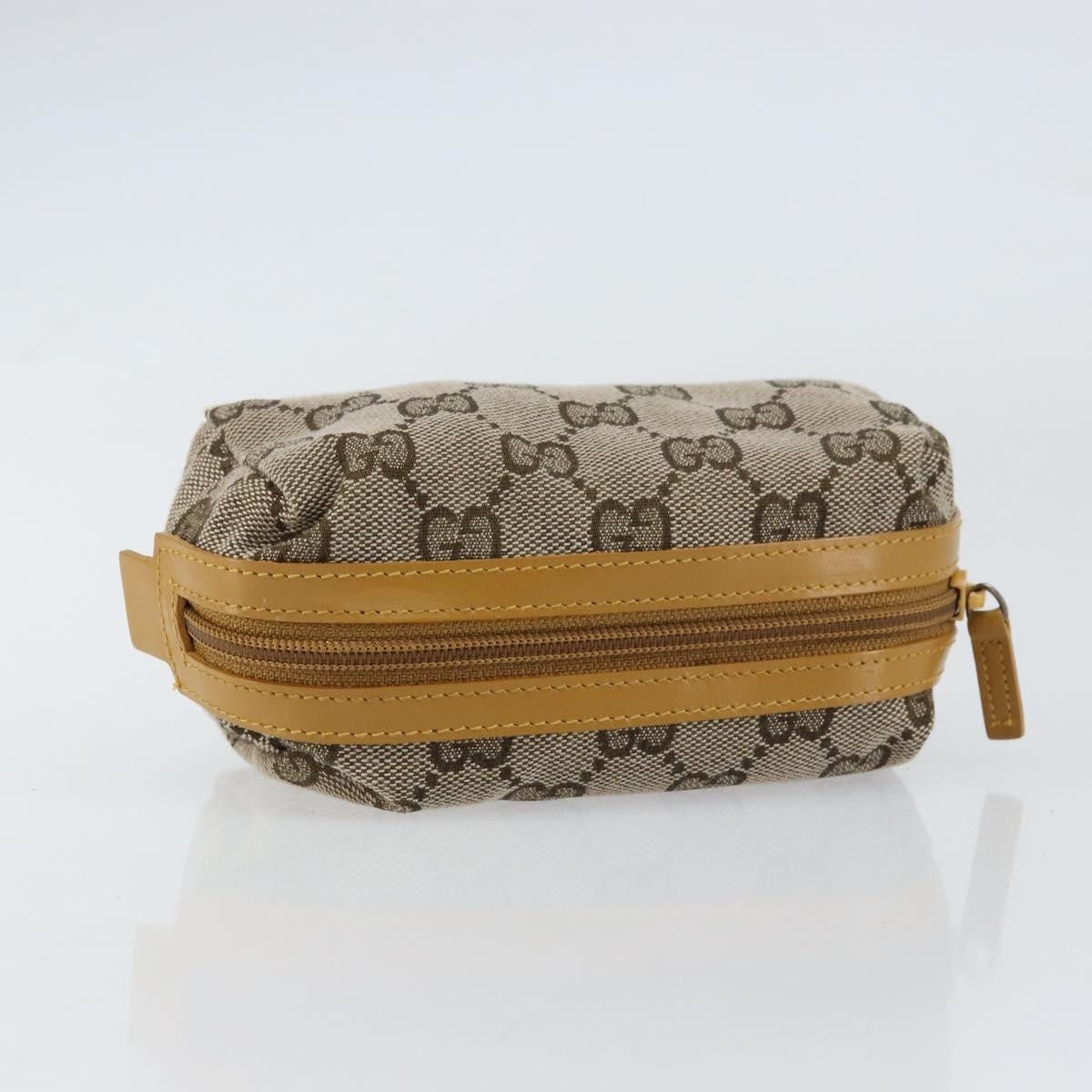 Gucci Gucci Vintage Toiletry Pouch GG Canvas Size ONE SIZE - 13 Thumbnail
