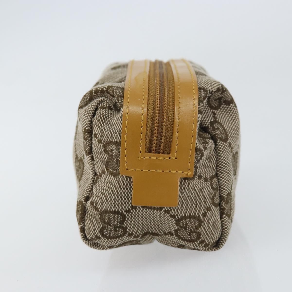 Gucci Gucci Vintage Toiletry Pouch GG Canvas Size ONE SIZE - 3 Thumbnail