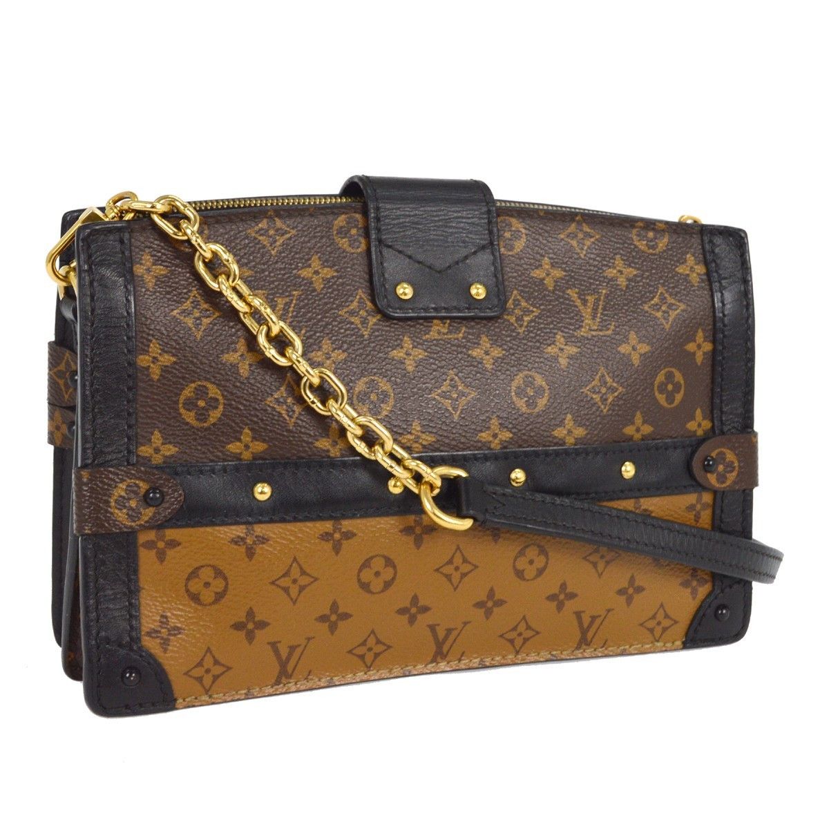 Louis Vuitton Louis Vuitton Trunk Clutch Reverse Monogram Canvas Size ONE SIZE - 2 Thumbnail