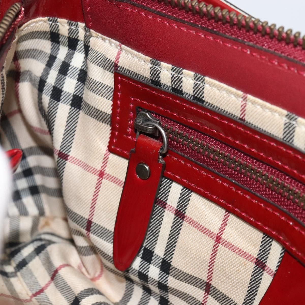 Burberry Burberry Vintage Shoulder Bag Patent leather Size ONE SIZE - 20 Thumbnail