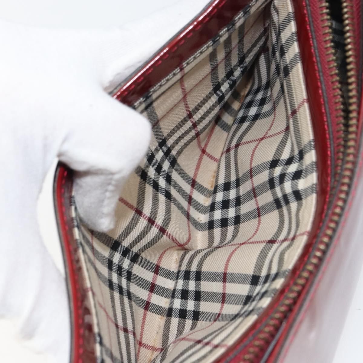 Burberry Burberry Vintage Shoulder Bag Patent leather Size ONE SIZE - 22 Thumbnail