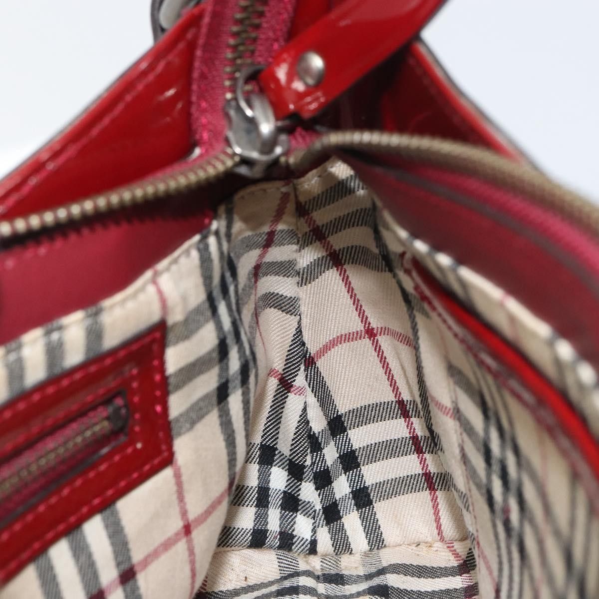 Burberry Burberry Vintage Shoulder Bag Patent leather Size ONE SIZE - 18 Thumbnail