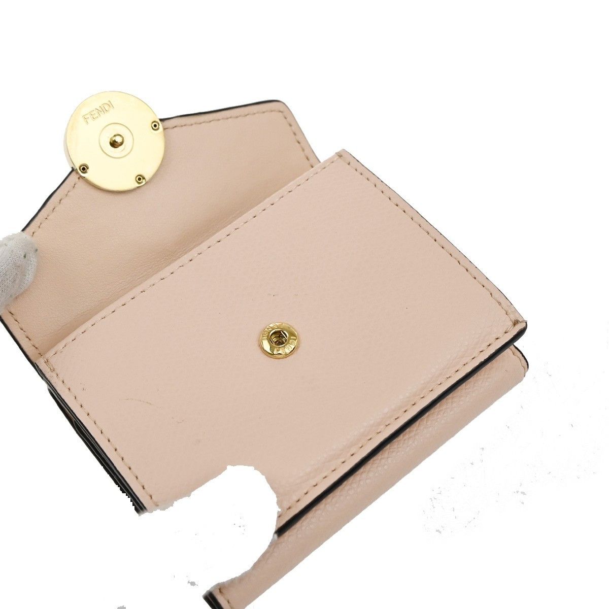 Fendi Fendi F is Fendi Trifold Leather Size ONE SIZE - 9 Thumbnail