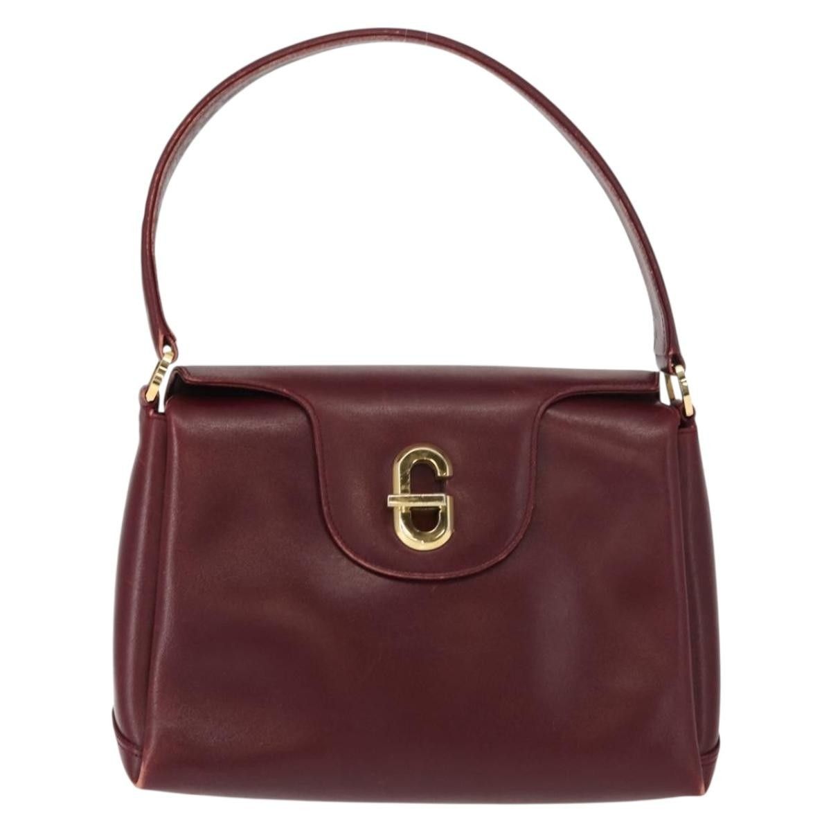 Gucci Gucci Vintage Handbag Leather Size ONE SIZE - 18 Thumbnail