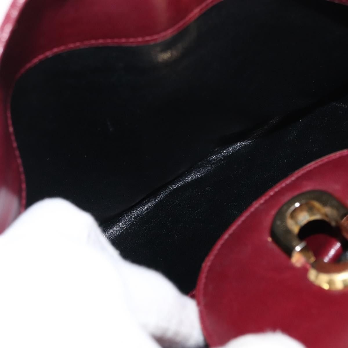 Gucci Gucci Vintage Handbag Leather Size ONE SIZE - 21 Thumbnail