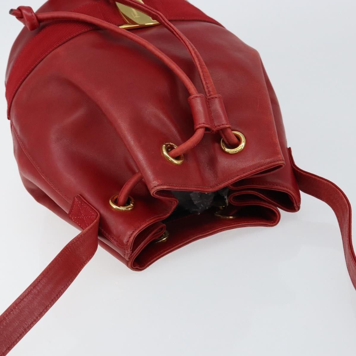 Salvatore Ferragamo Salvatore Ferragamo Vala Shoulder Bag Leather Size ONE SIZE - 15 Thumbnail