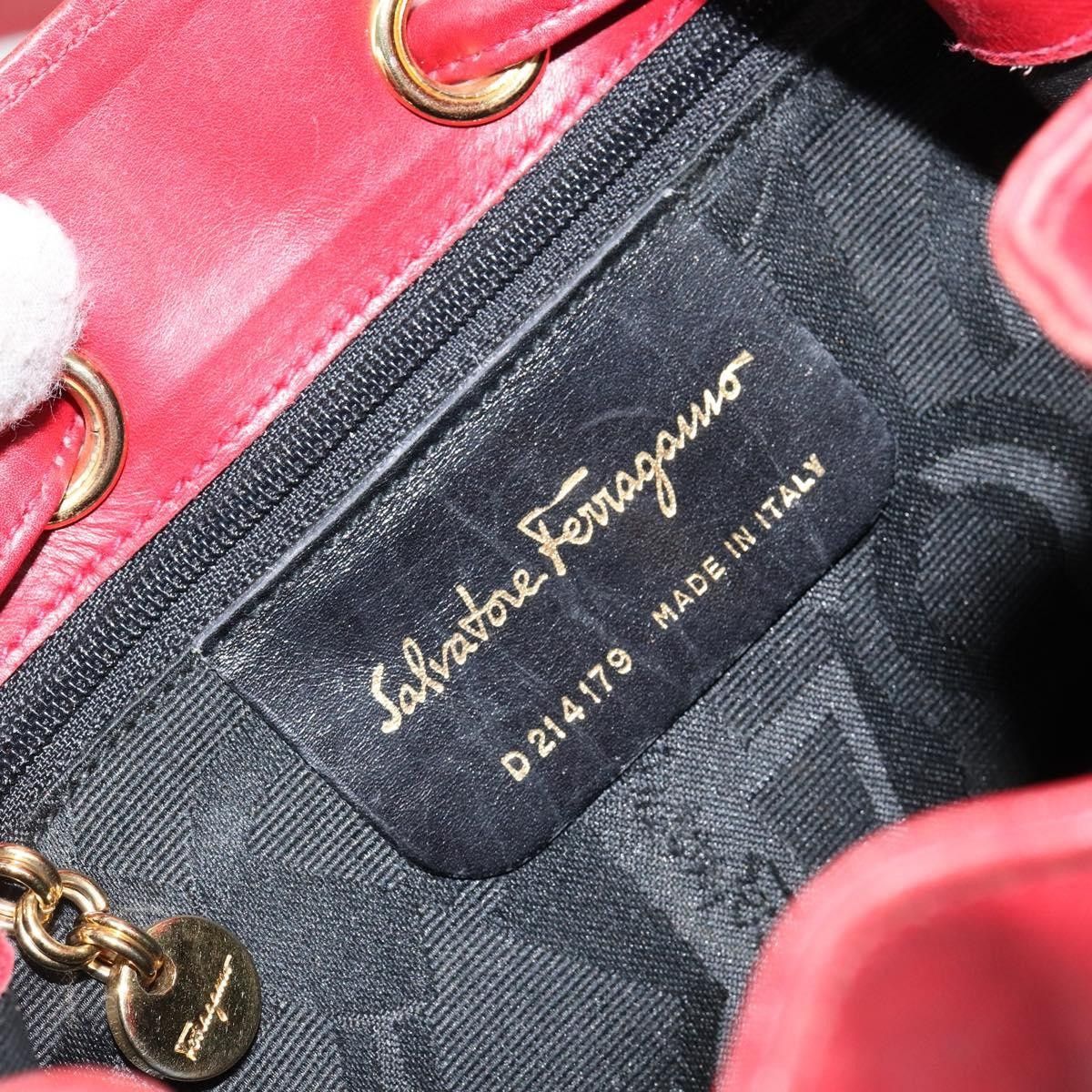 Salvatore Ferragamo Salvatore Ferragamo Vala Shoulder Bag Leather Size ONE SIZE - 6 Thumbnail