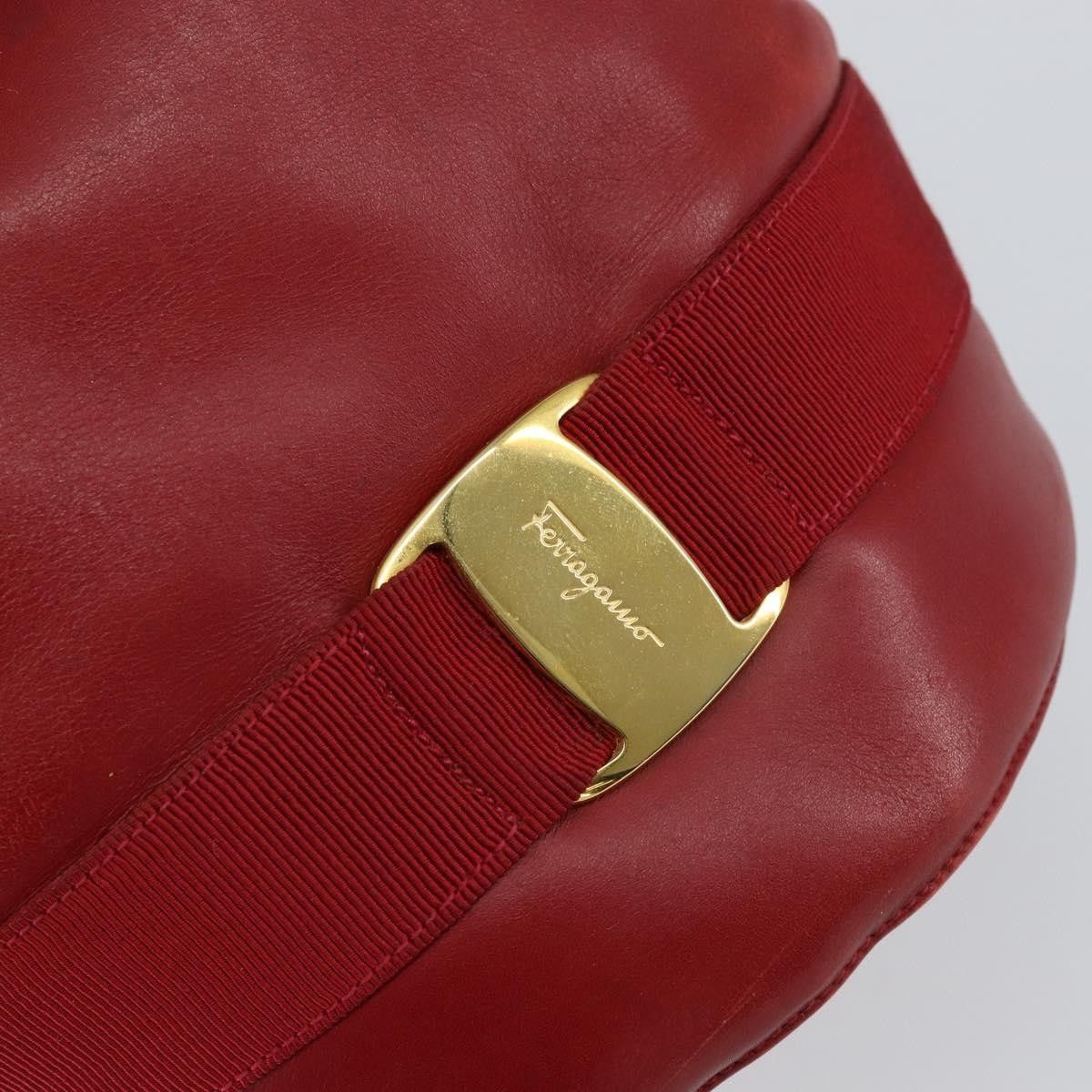 Salvatore Ferragamo Salvatore Ferragamo Vala Shoulder Bag Leather Size ONE SIZE - 12 Thumbnail