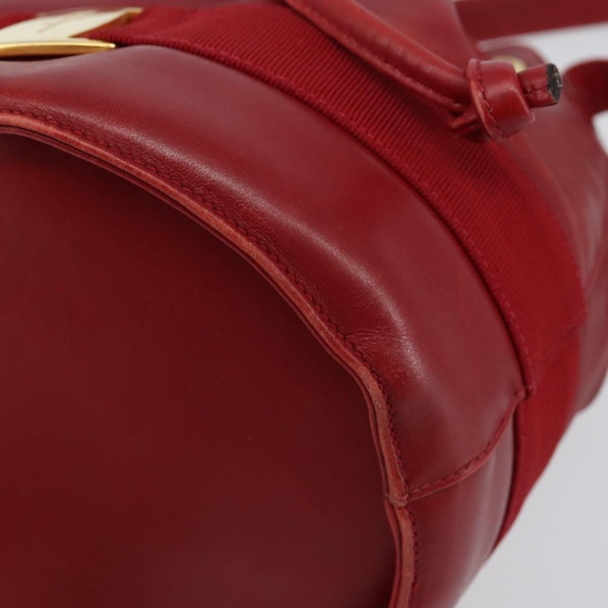 Salvatore Ferragamo Salvatore Ferragamo Vala Shoulder Bag Leather Size ONE SIZE - 10 Thumbnail