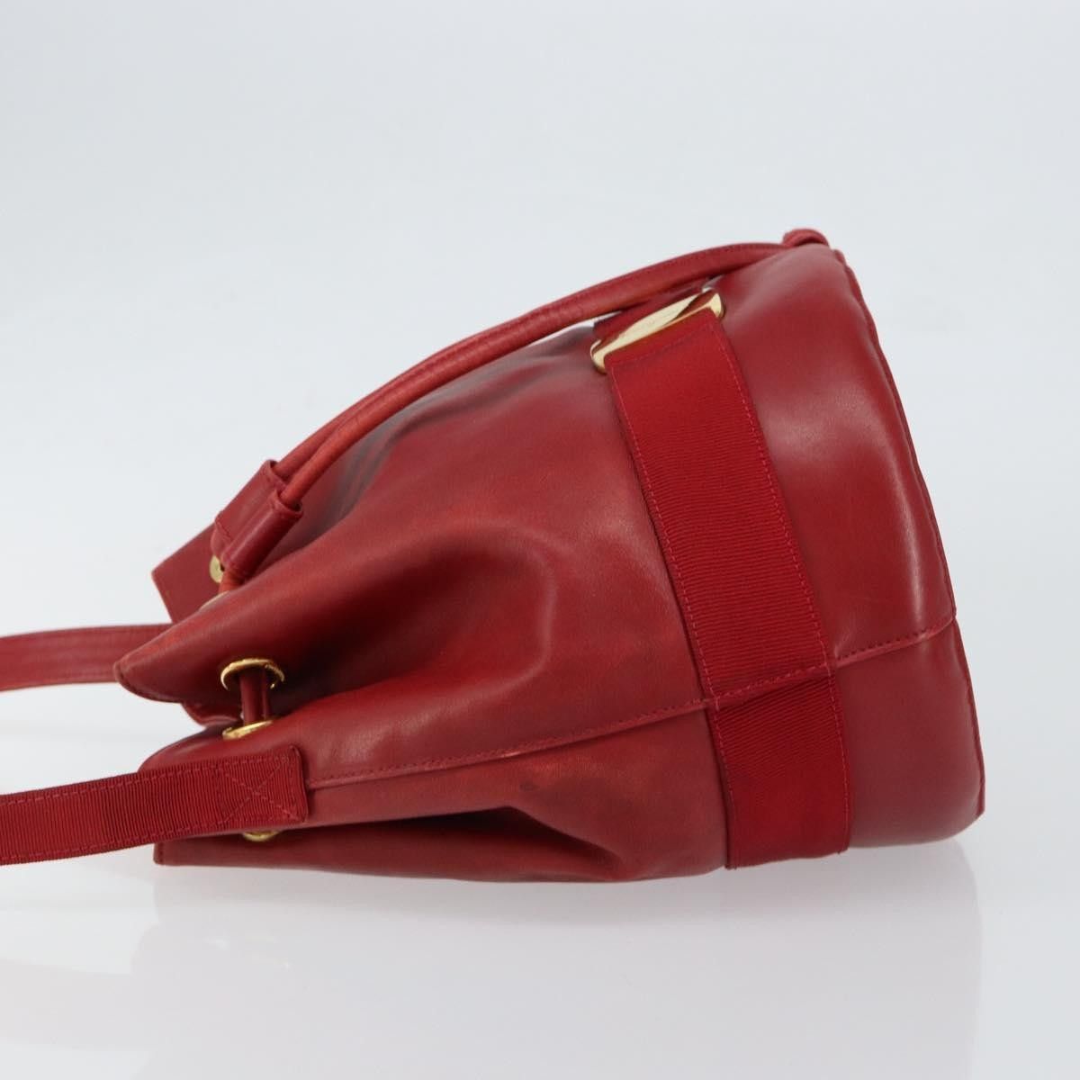 Salvatore Ferragamo Salvatore Ferragamo Vala Shoulder Bag Leather Size ONE SIZE - 4 Thumbnail