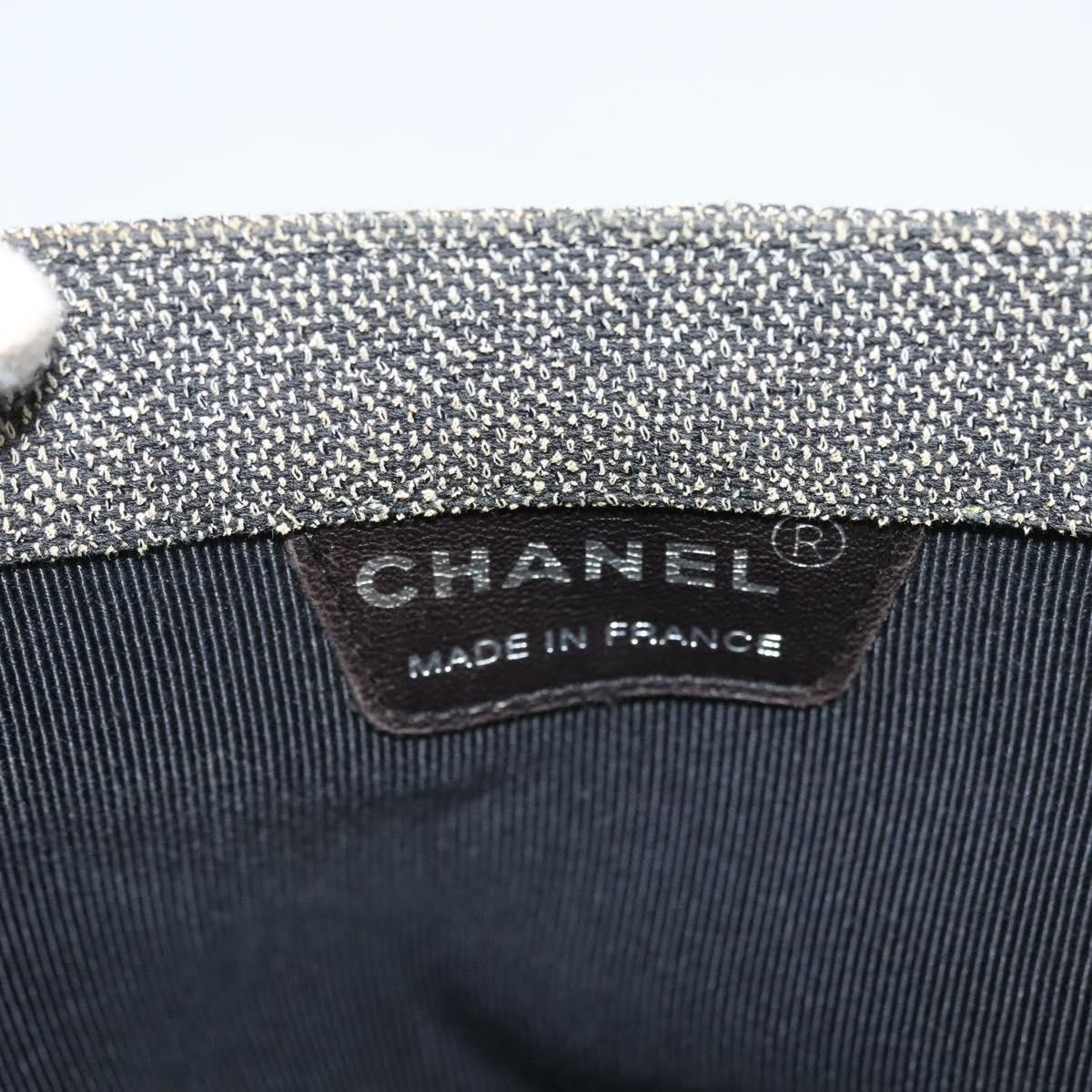 Chanel Chanel Vintage Chocolate Bar Tote Quilted Canvas Size ONE SIZE - 7 Thumbnail