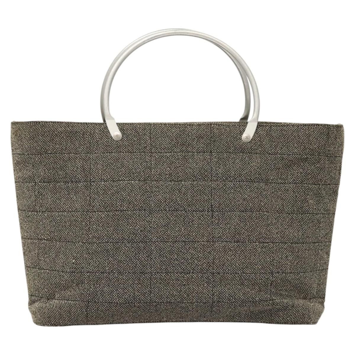 Chanel Chanel Vintage Chocolate Bar Tote Quilted Canvas Size ONE SIZE - 18 Thumbnail