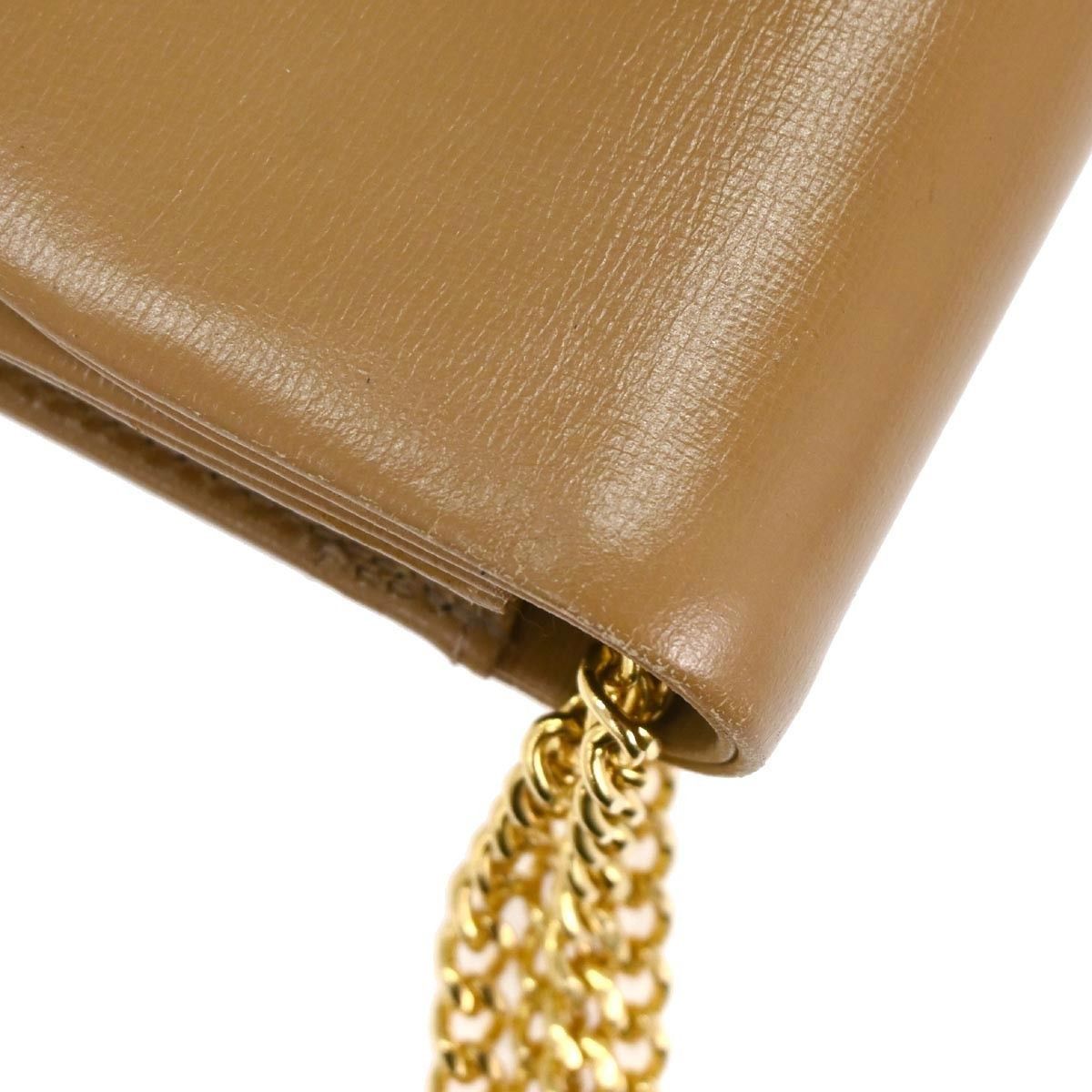 Dior Christian Dior Vintage CD Chain Flap Shoulder Bag Leather Size ONE SIZE - 6 Thumbnail