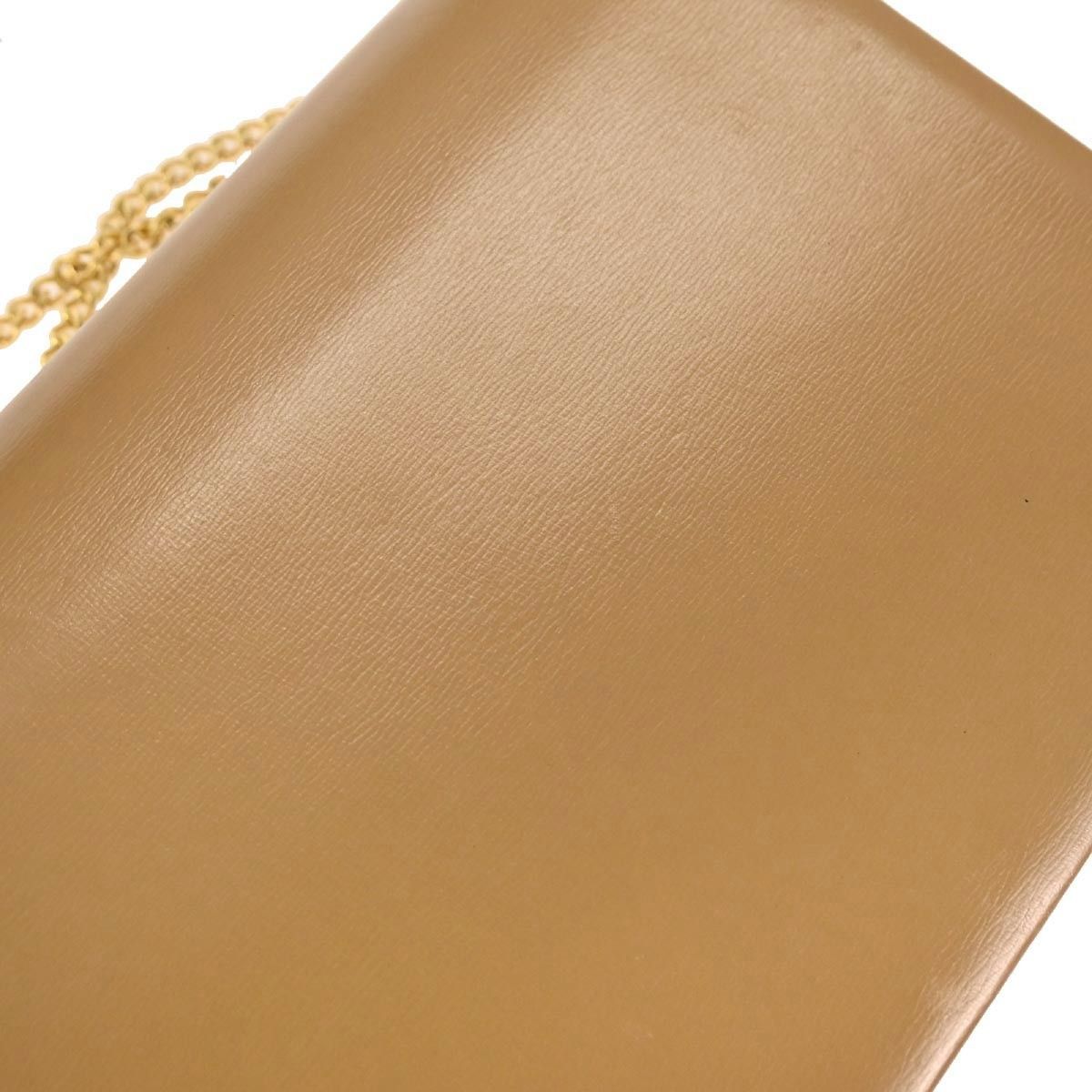 Dior Christian Dior Vintage CD Chain Flap Shoulder Bag Leather Size ONE SIZE - 8 Thumbnail