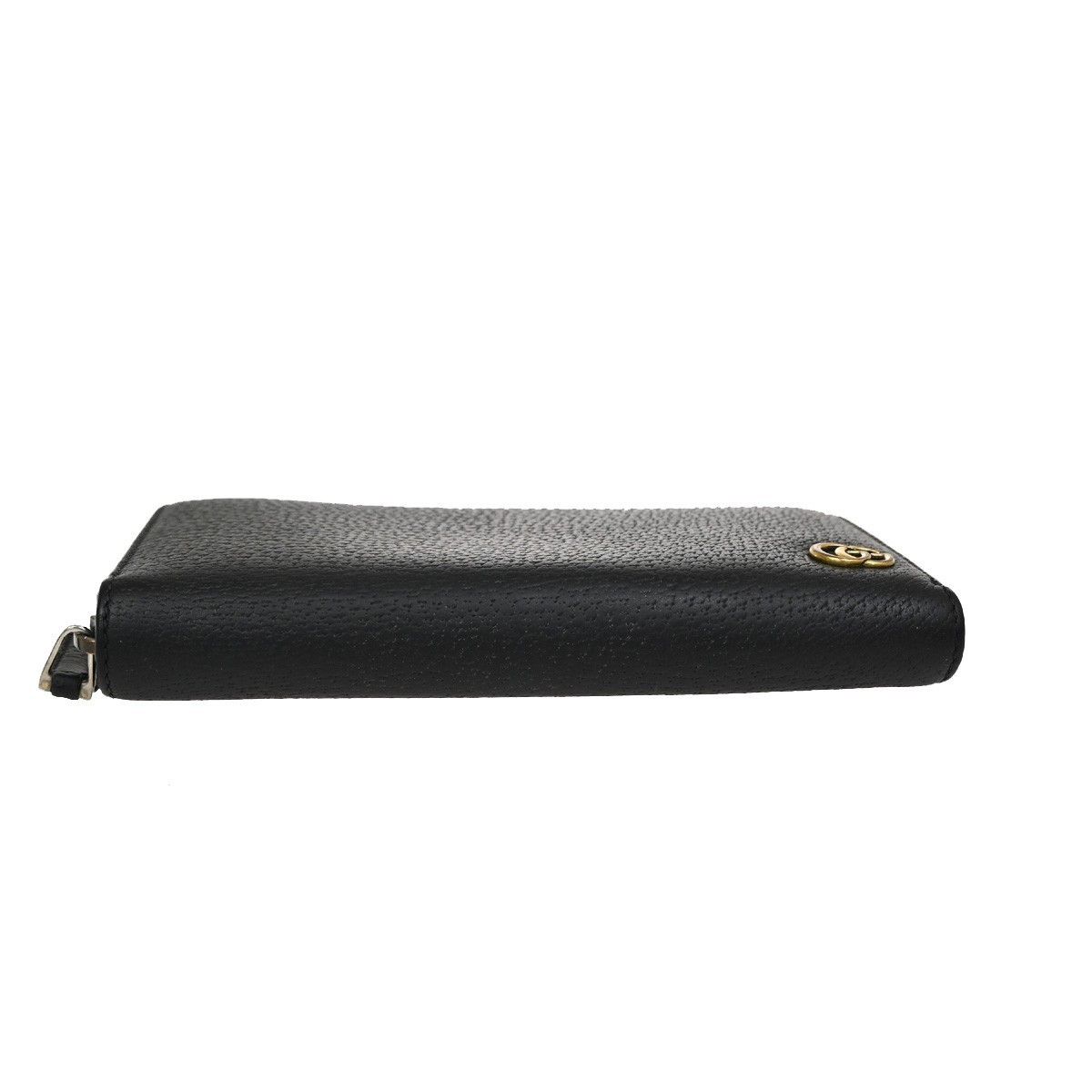 Gucci Gucci GG Marmont Zip Around Wallet Leather Size ONE SIZE - 13 Thumbnail
