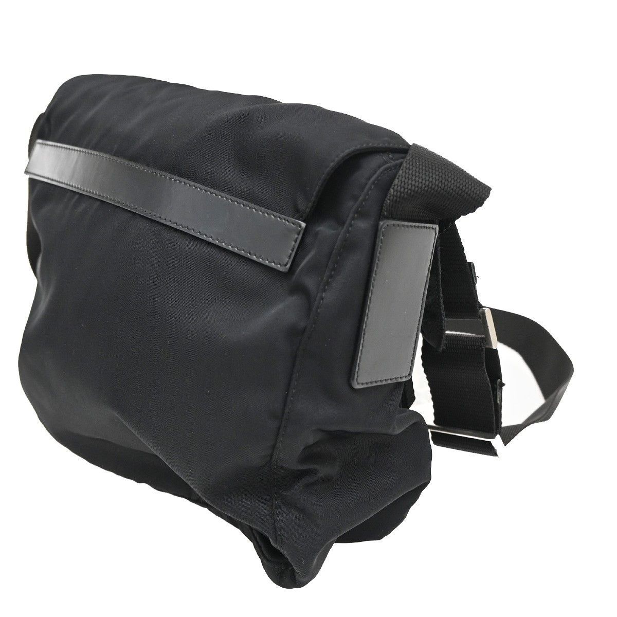 Prada Prada Buckle Messenger Bag Tessuto Size ONE SIZE - 4 Thumbnail