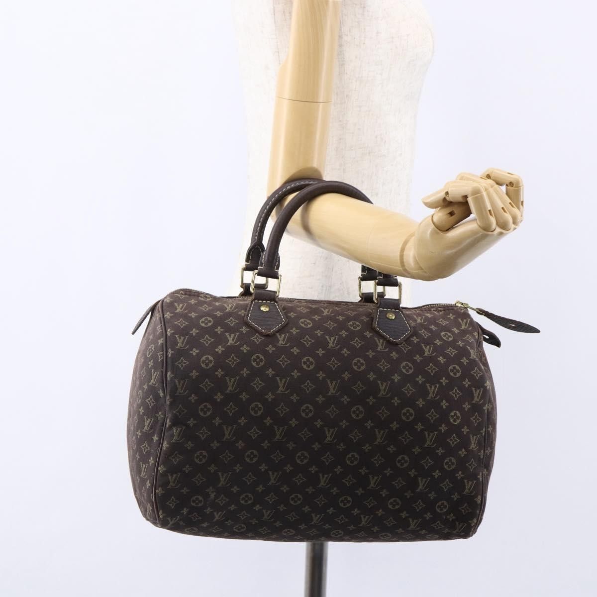 Louis Vuitton Louis Vuitton Speedy Handbag Mini Lin Size ONE SIZE - 14 Thumbnail