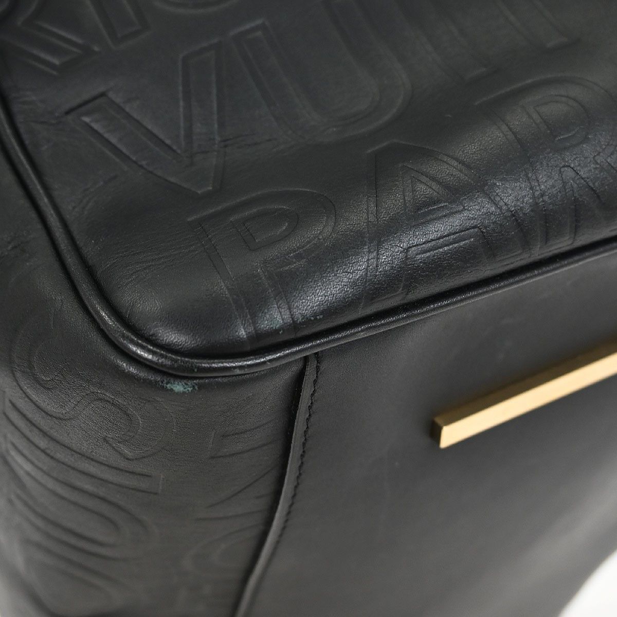 Louis Vuitton Louis Vuitton Paris Speedy Cube Bag Embossed Leather Size ONE SIZE - 8 Thumbnail